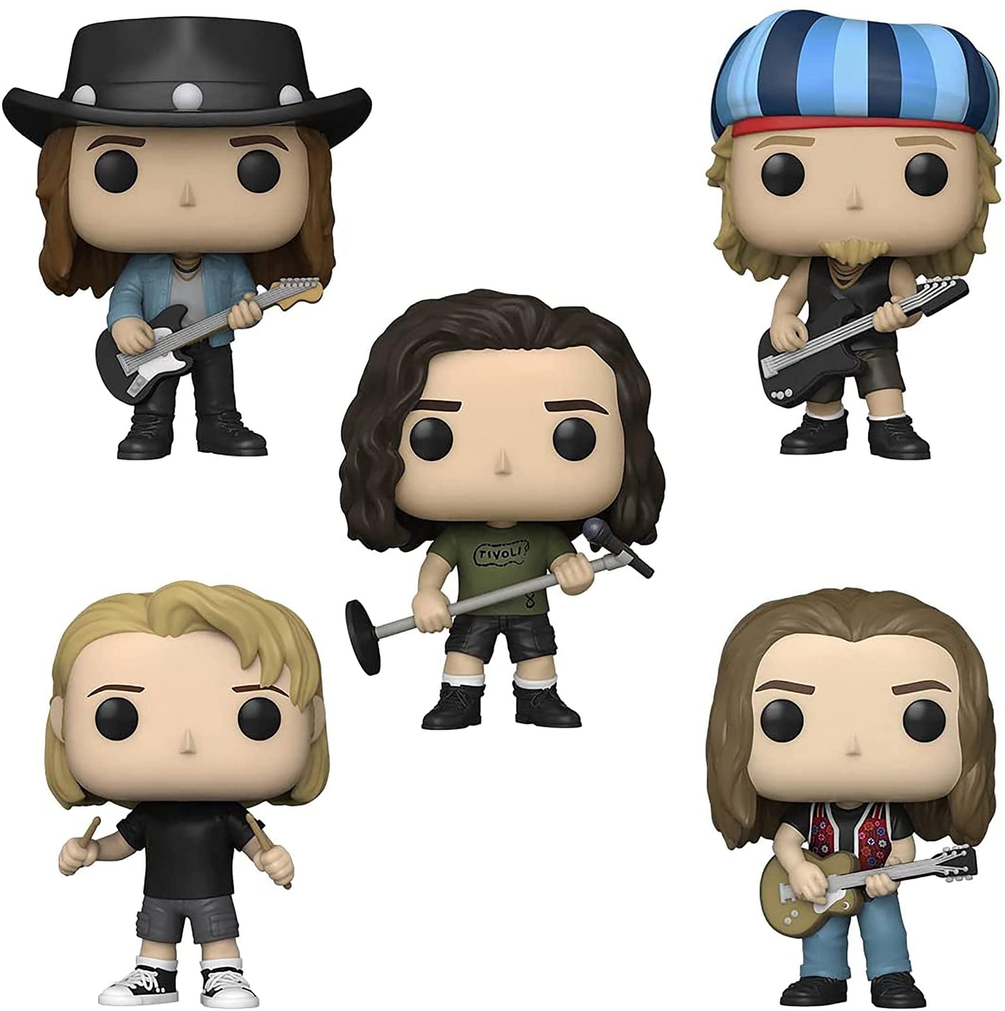 Funko POP Rocks Pearl Jam 5PK – Collectible Vinyl Figures (Multicolor)