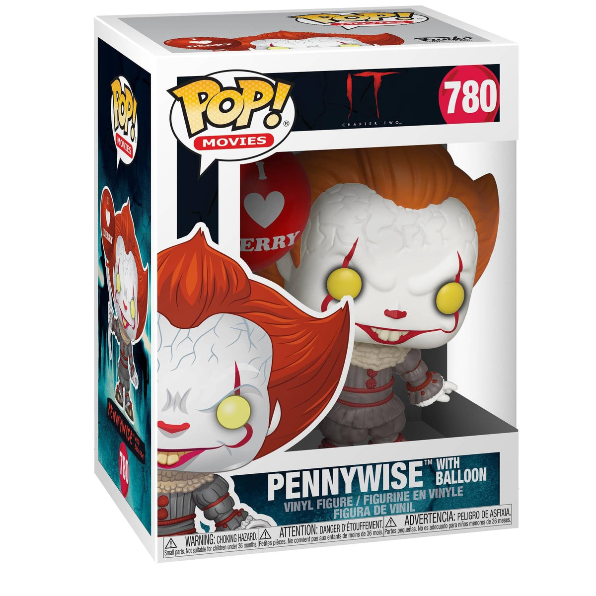 Funko Pop! Movies It Chapter 2 Pennywise with Balloon – 3.75-Inch Collectible Figure