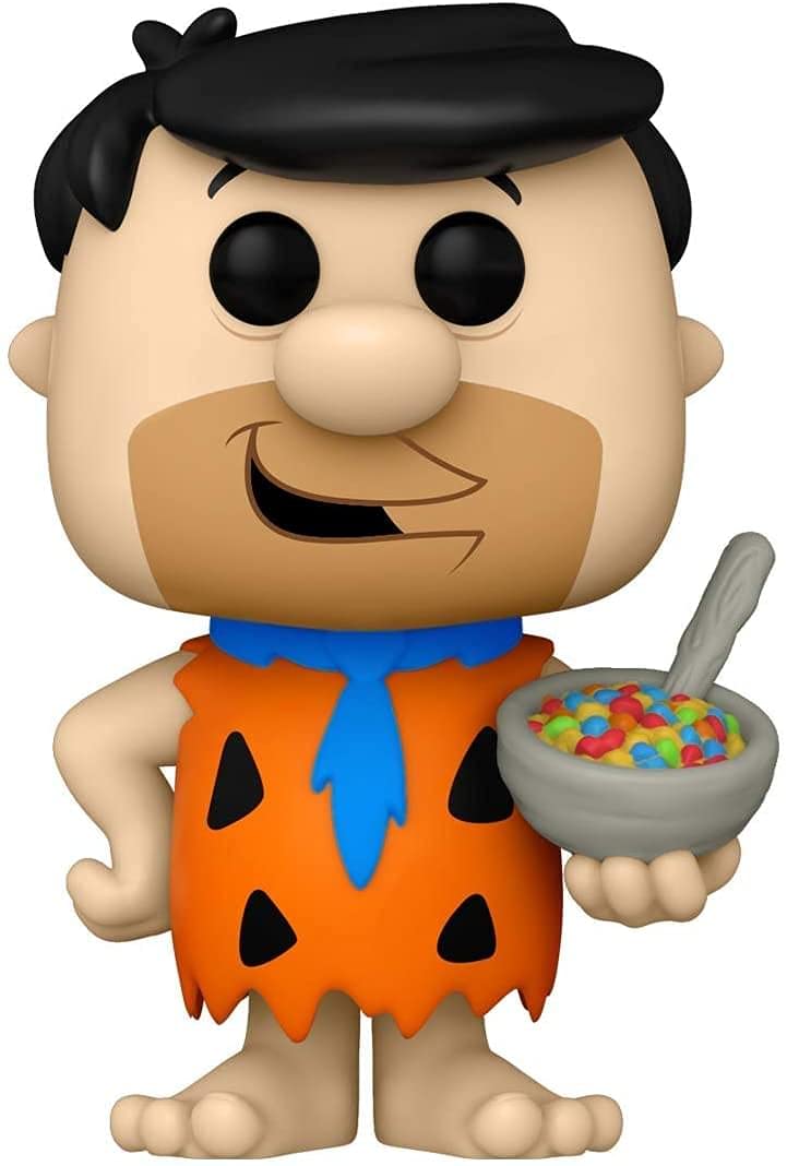Funko Pop! Ad Icons Fruity Pebbles: Fred with Cereal – Collectible Vinyl Figure
