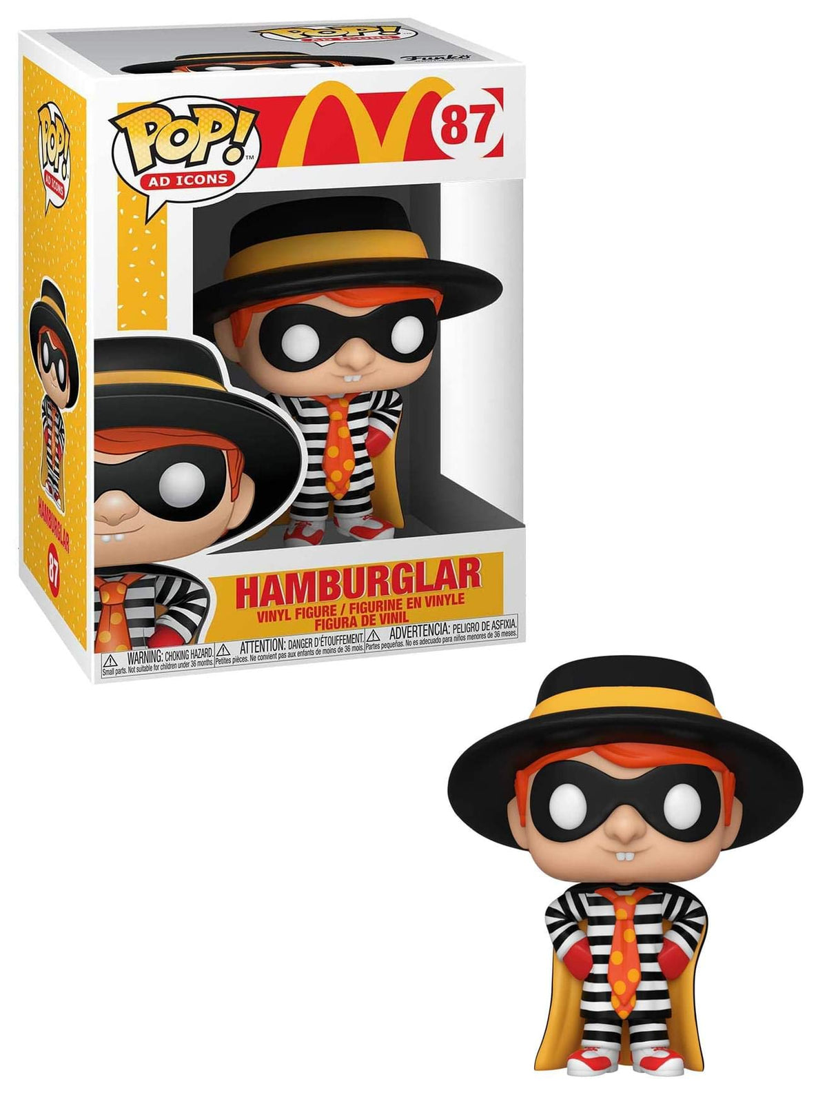 Funko Pop! Ad Icons: McDonald’s Hamburglar – 3.75-Inch Vinyl Figure
