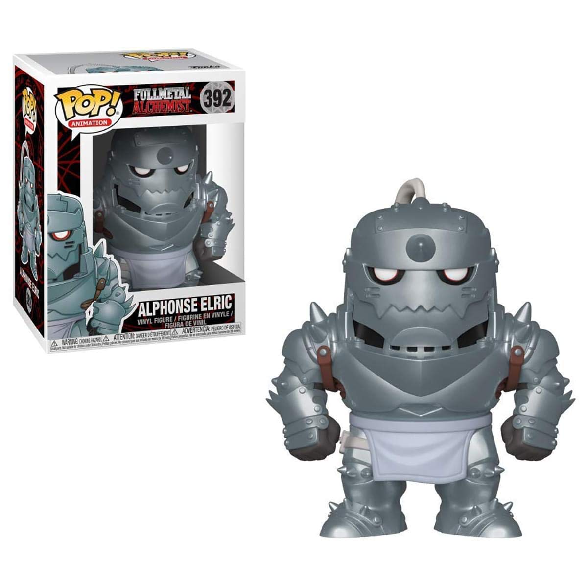 Funko POP Animation: Alphonse Elric Figure – Full Metal Alchemist Collectible, Multicolor | 3.75-Inch