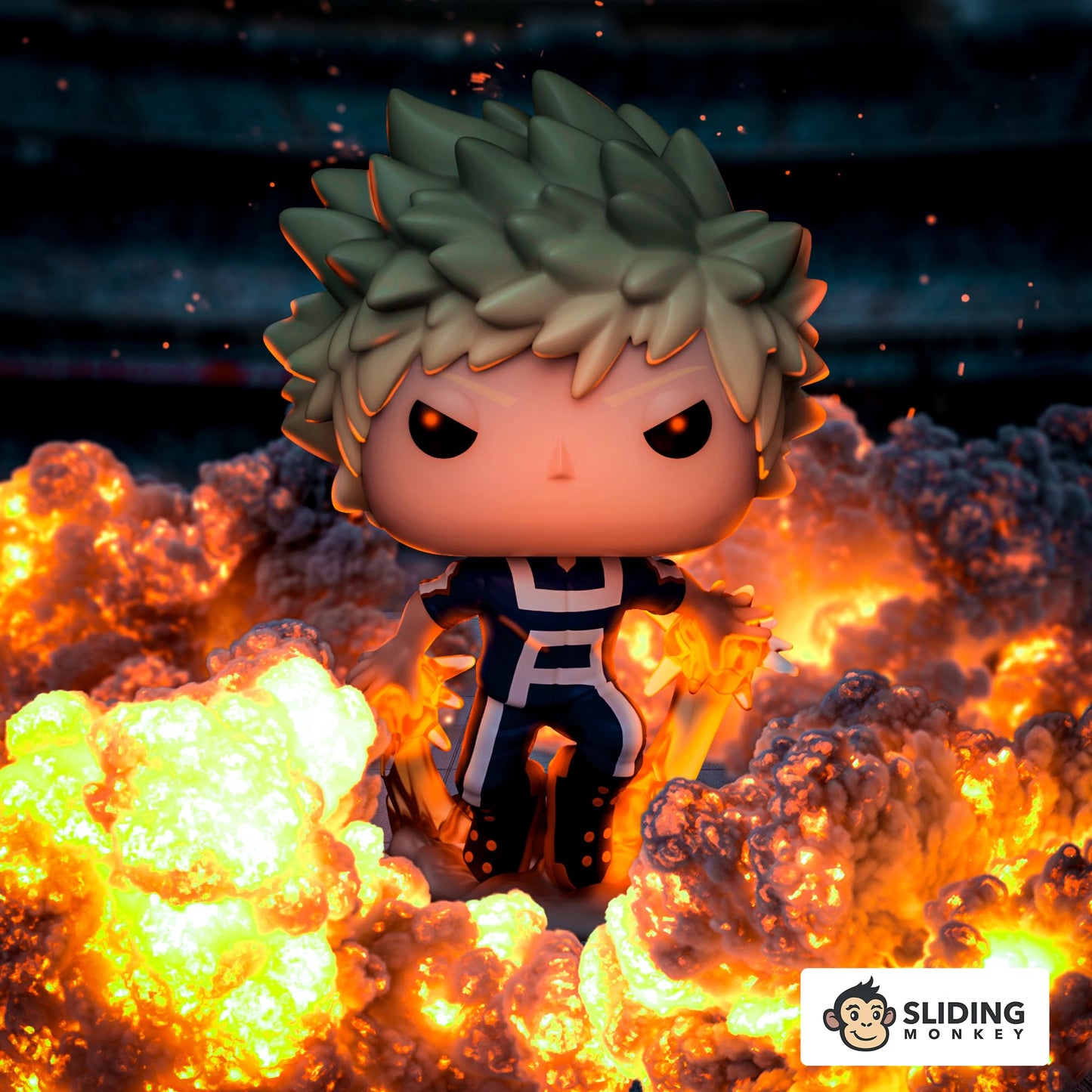 Funko Pop! Animation Katsuki Bakugo Training Special Edition Vinyl Figure #1313 – Exclusive MHA Collectible