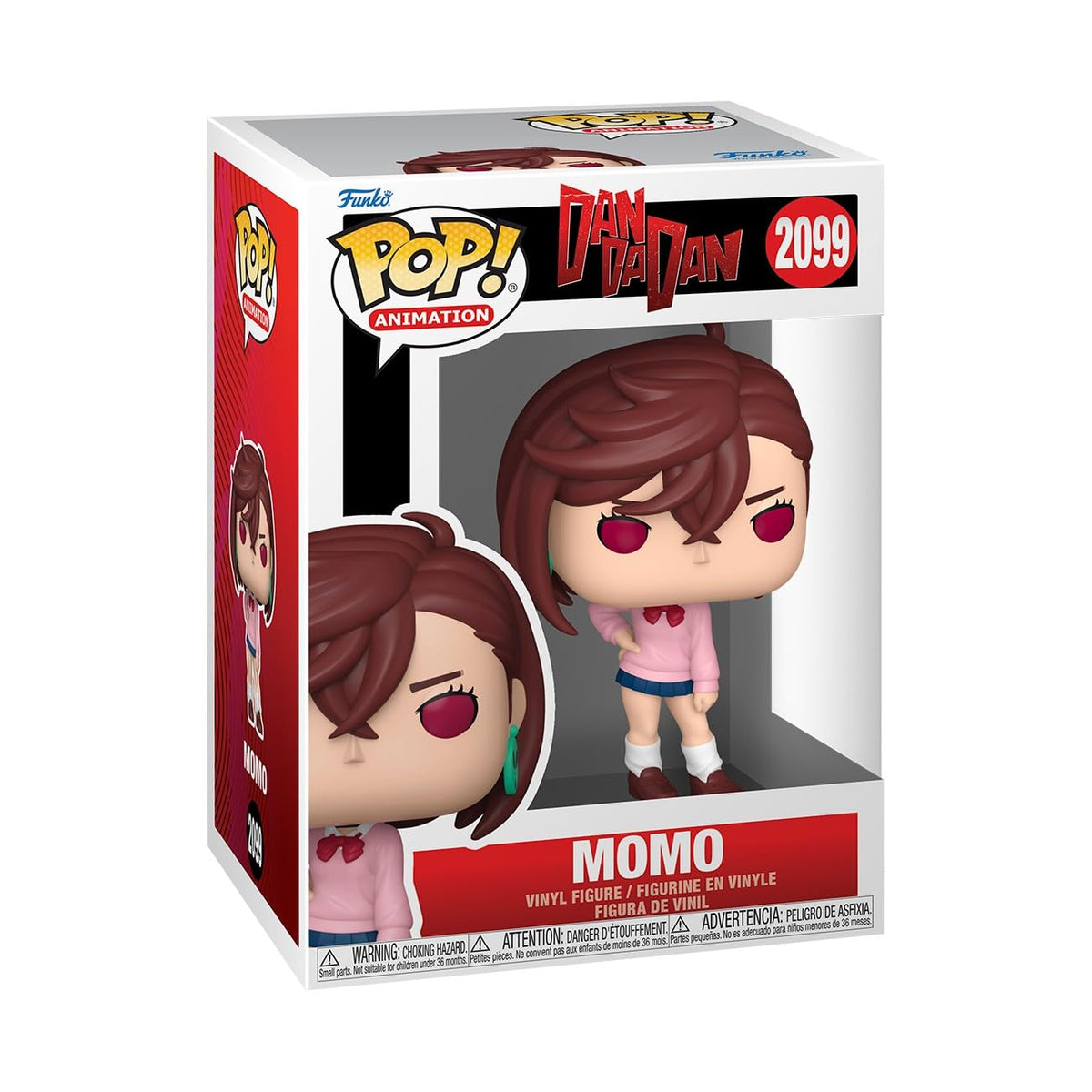 Funko Pop! Animation Dandadan Momo – Collectible Vinyl Figure | Official Merchandise