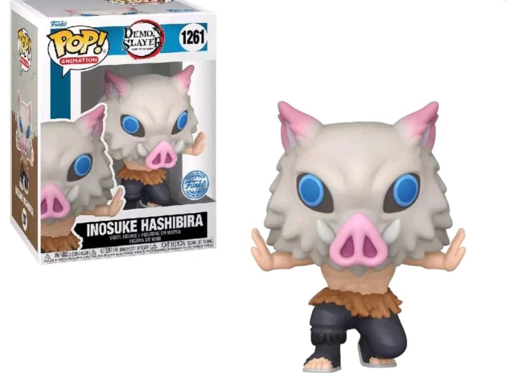 Funko Pop! Animation: Demon Slayer Inosuke 7th Form SE #1261 – Exclusive Multicolor Vinyl Figure