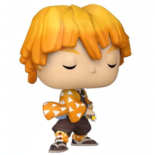 Funko Pop Animation: Demon Slayer Zenitsu Agatsuma 3.75-Inch Vinyl Figure | Collectible Gift Idea