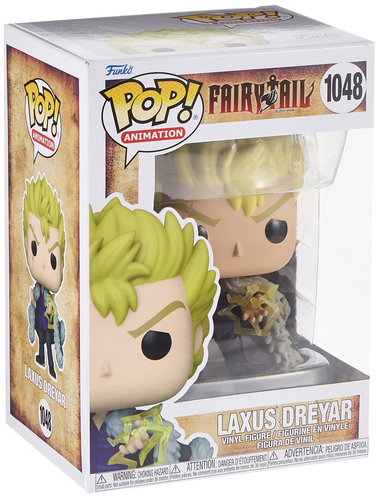Funko POP Animation: Fairy Tail Laxus Dreyar – 4.6-Inch Multicolor Vinyl Figure