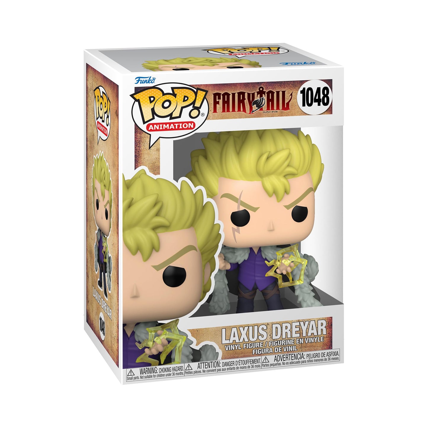 Funko POP Animation: Fairy Tail Laxus Dreyar – 4.6-Inch Multicolor Vinyl Figure