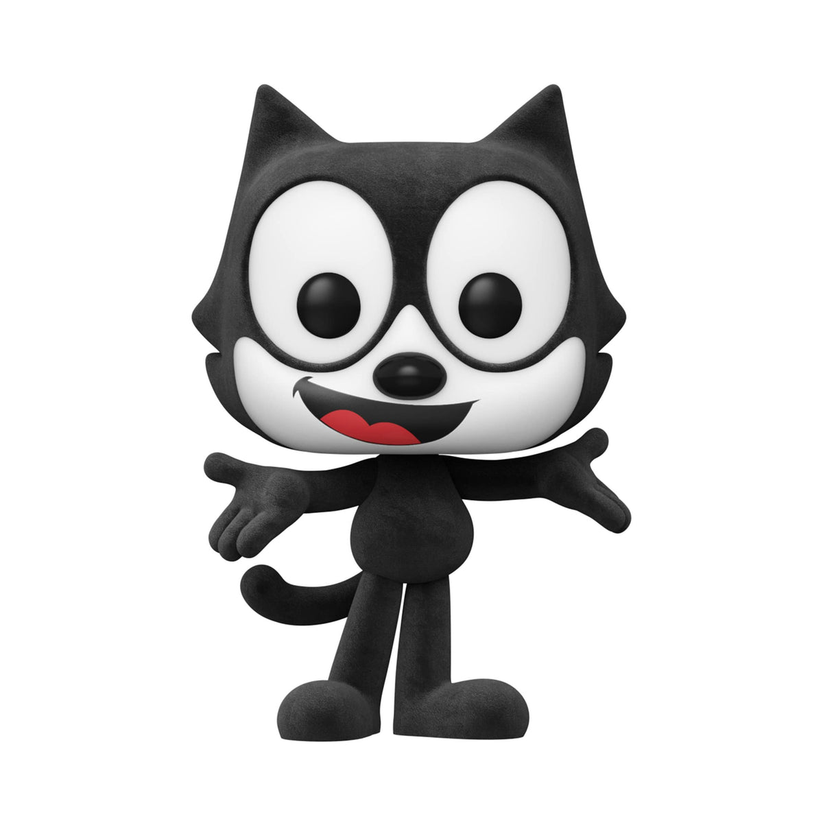 Funko POP! Animation Flocked Felix the Cat Gemini Exclusive Vinyl Figure – 3.75-Inch Collectible