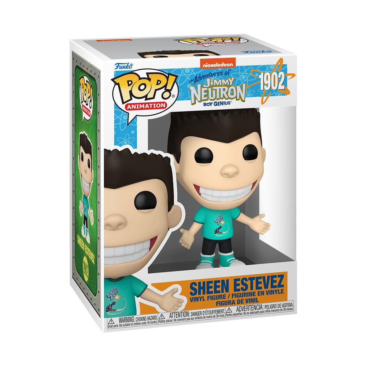 Funko Pop Animation Jimmy Neutron - Sheen Vinyl Figure | Official Merchandise