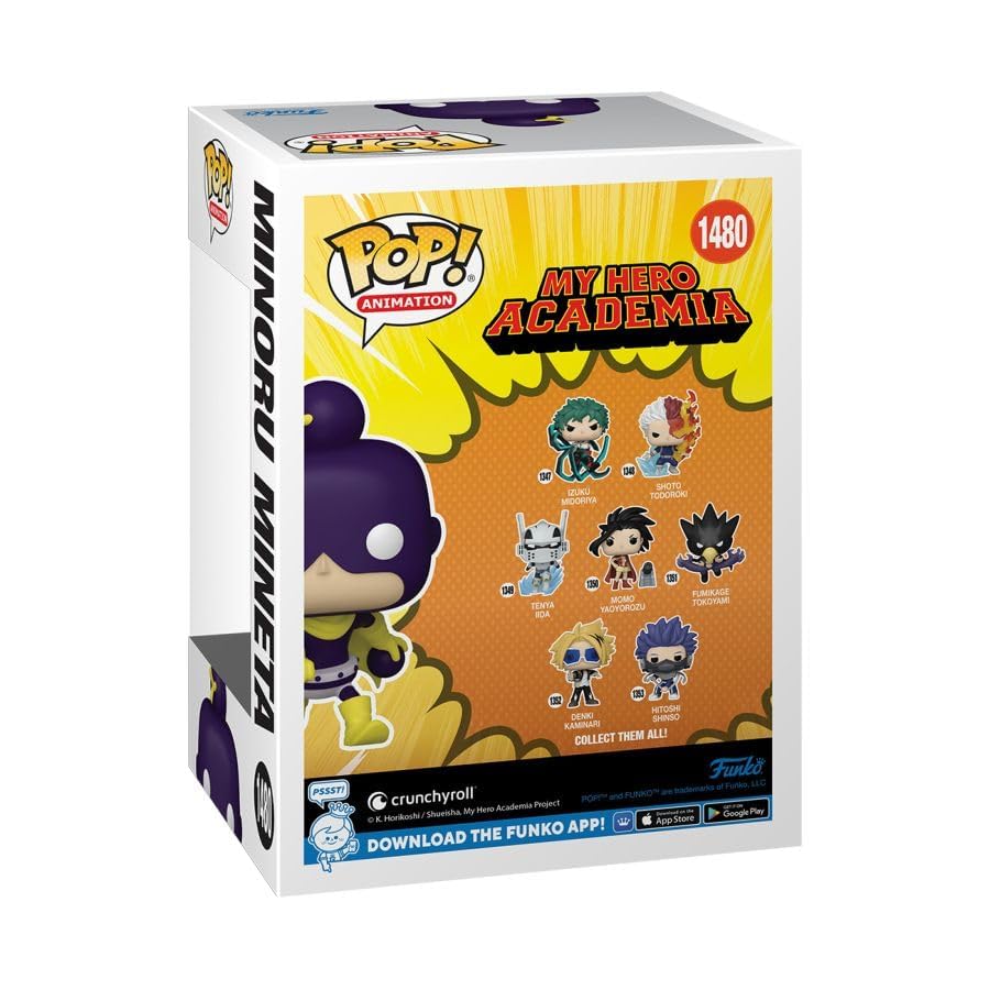 Funko Pop! Animation Minoru Mineta #1480 Special Edition – My Hero Academia Collectible Figure