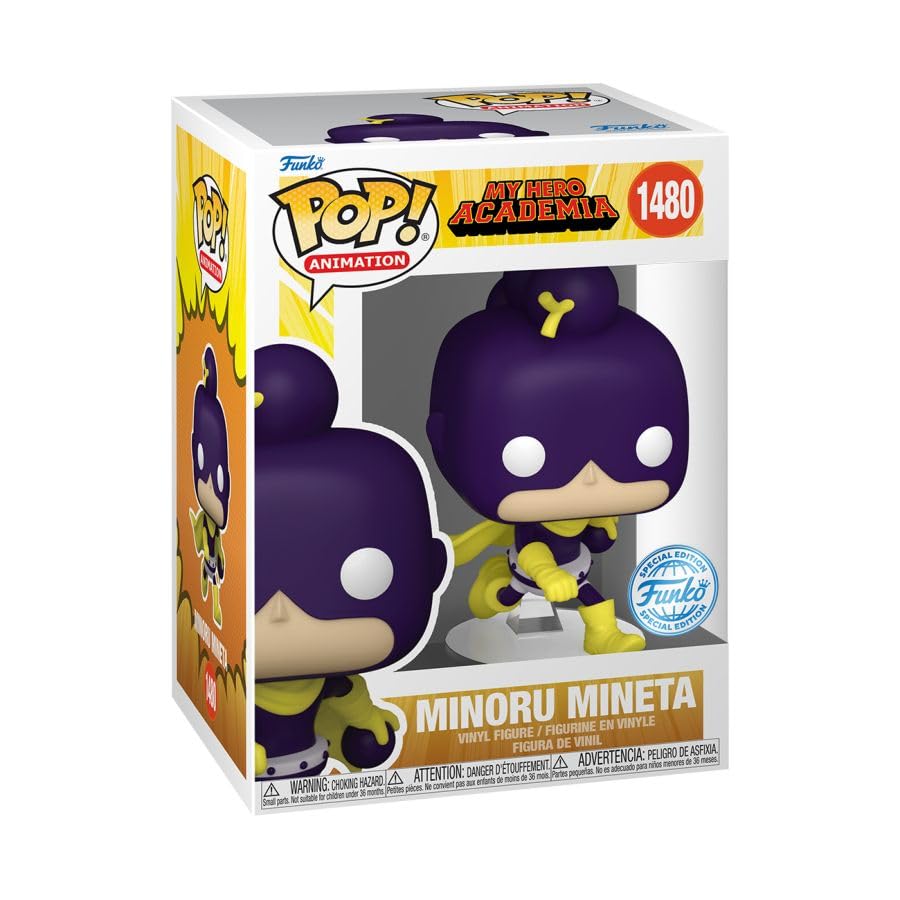 Funko Pop! Animation Minoru Mineta #1480 Special Edition – My Hero Academia Collectible Figure