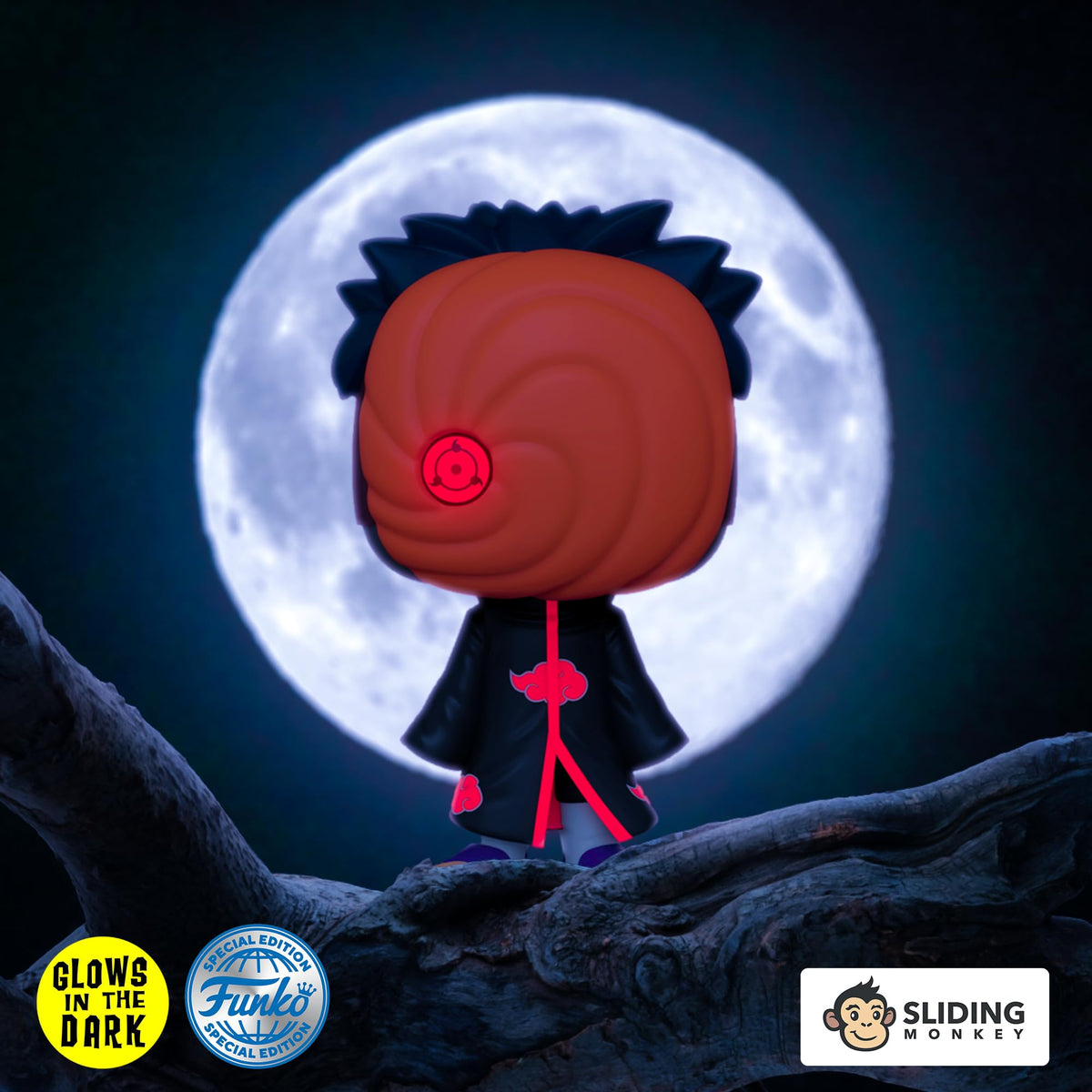 Funko Pop Animation Naruto Shippuden: Tobi & Madara Uchiha – Glow Special Edition (Dragons Trading Exclusive)