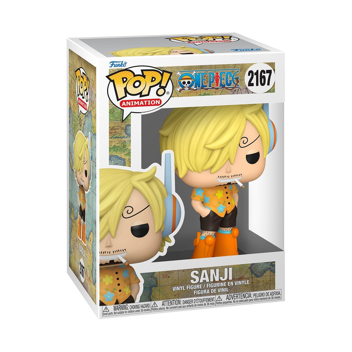 Funko Pop! Animation: One Piece Sanji Vinyl Figure - Official Collectible