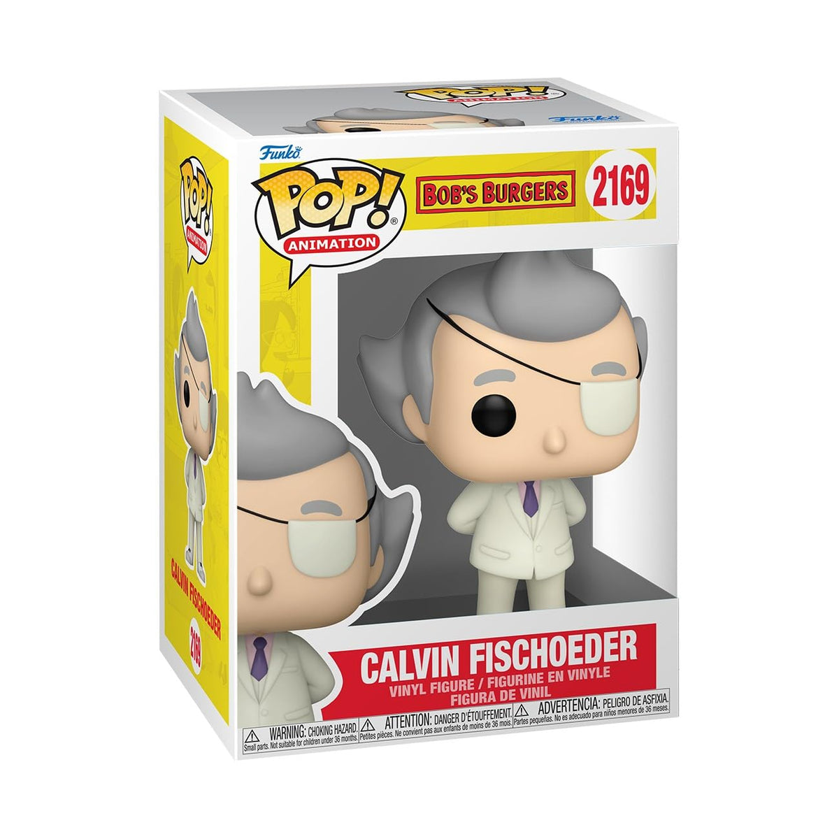 Funko Pop! TV Bob's Burgers Calvin Fischoeder Vinyl Figure | Collectible Display