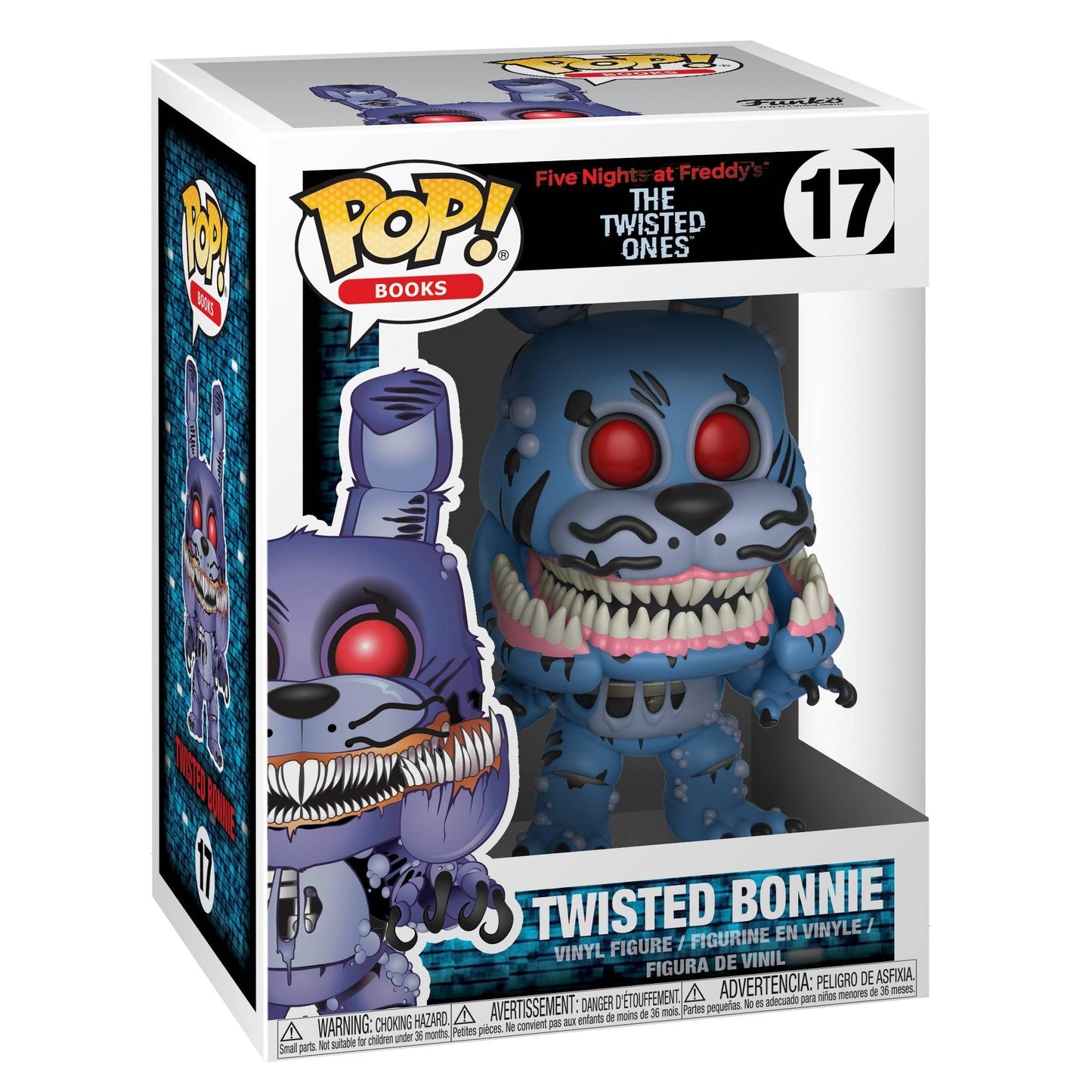 Funko POP! Books: Five Nights at Freddy's Twisted Bonnie Collectible Figure – Multicolor, 3.75-Inch