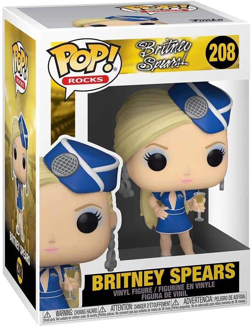 Funko Pop! Rocks Britney Spears Toxic Collectible Vinyl Figure