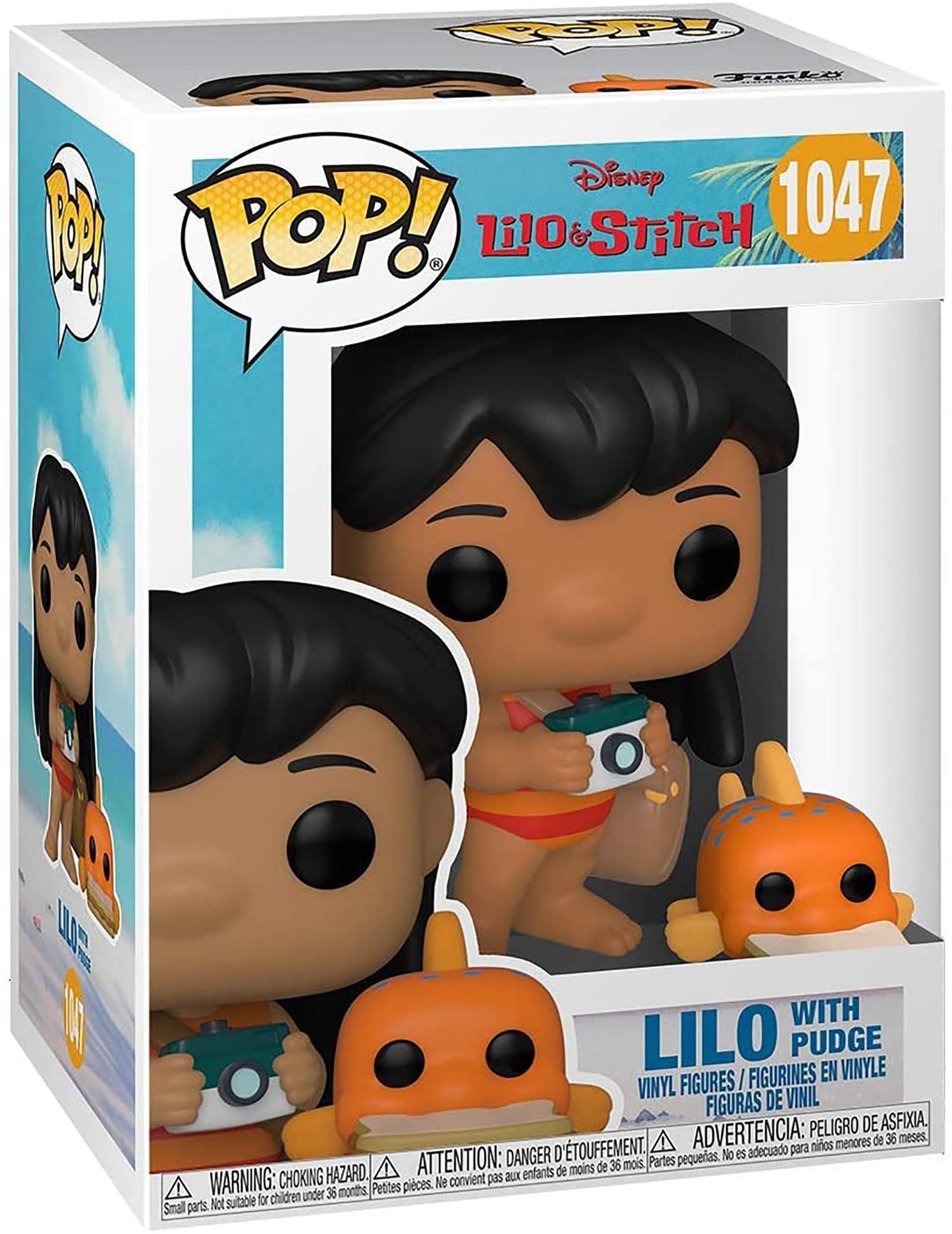 Funko POP & Buddy: Lilo & Stitch – Lilo with Pudge | Collectible Vinyl Figure
