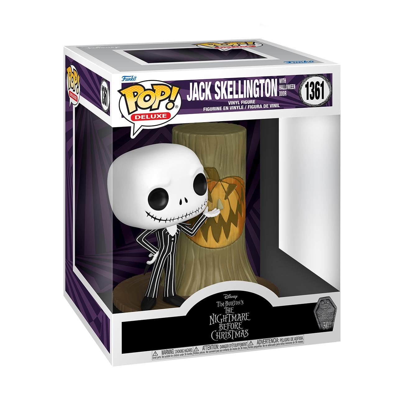 Funko POP! Deluxe Jack Skellington with H.Town Door – Nightmare Before Christmas 30th