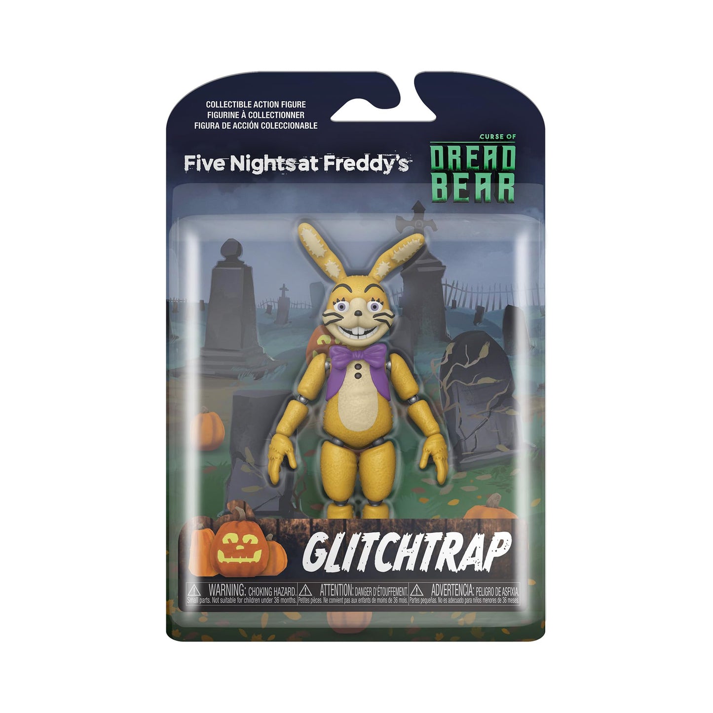 Funko POP Action Figure: Five Nights at Freddy's Dreadbear – Glitchtrap (5-Inch, Multicolor) | 56187