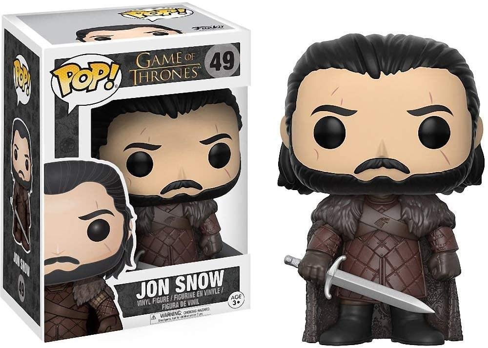 Funko POP Jon Snow Figure – Game of Thrones GOT Collectible | Funko