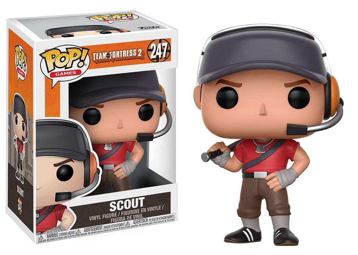 Funko POP Games: Team Fortress 2 Scout Vinyl Figure – 3.75-Inch Collectible