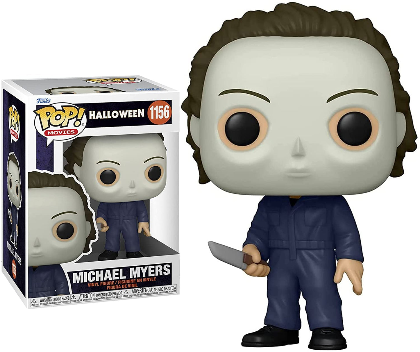 Funko POP Halloween Michael Myers New Pose – 3.75 Inch Figure + Protector Case