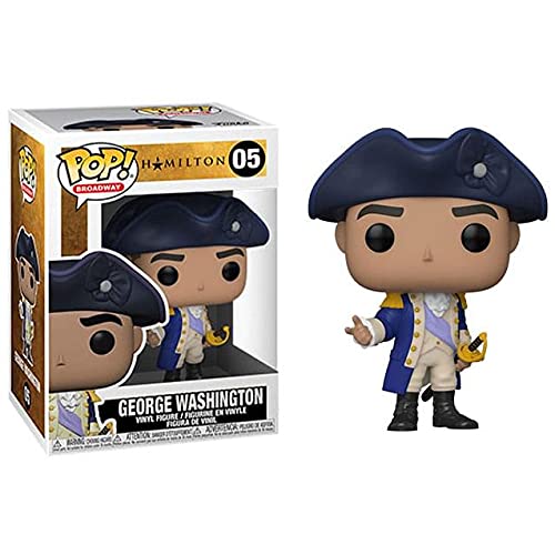 Funko POP Movies: Hamilton - George Washington, 3.75 inches, Multicolor, 57576