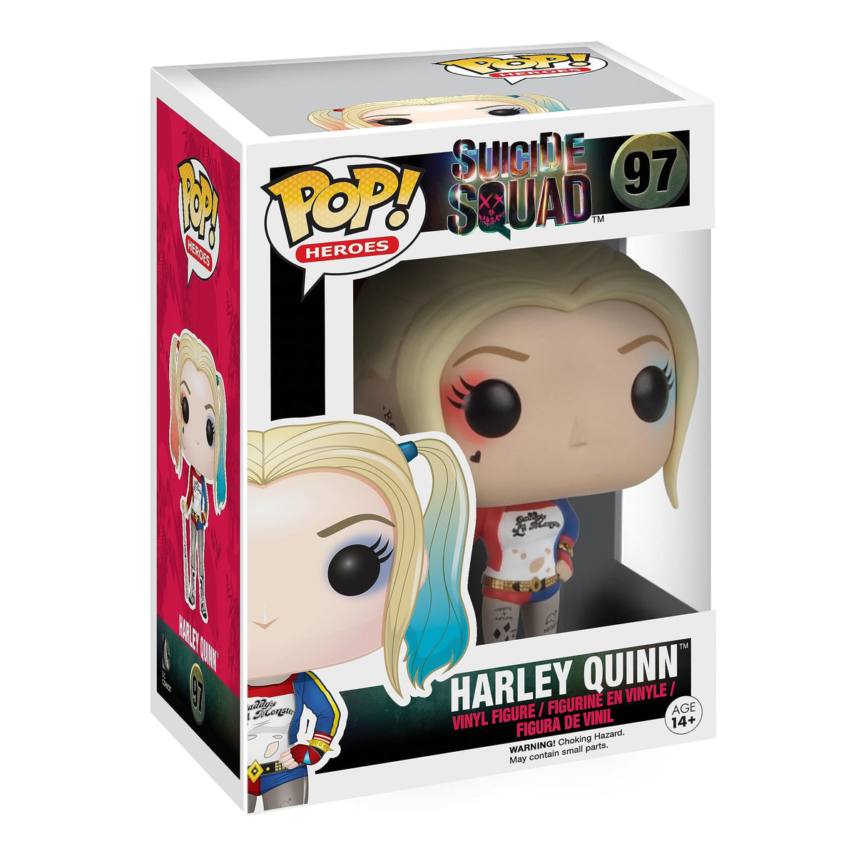 Funko POP! Movies: Harley Quinn Figure – 3.75-Inch Suicide Squad Collectible