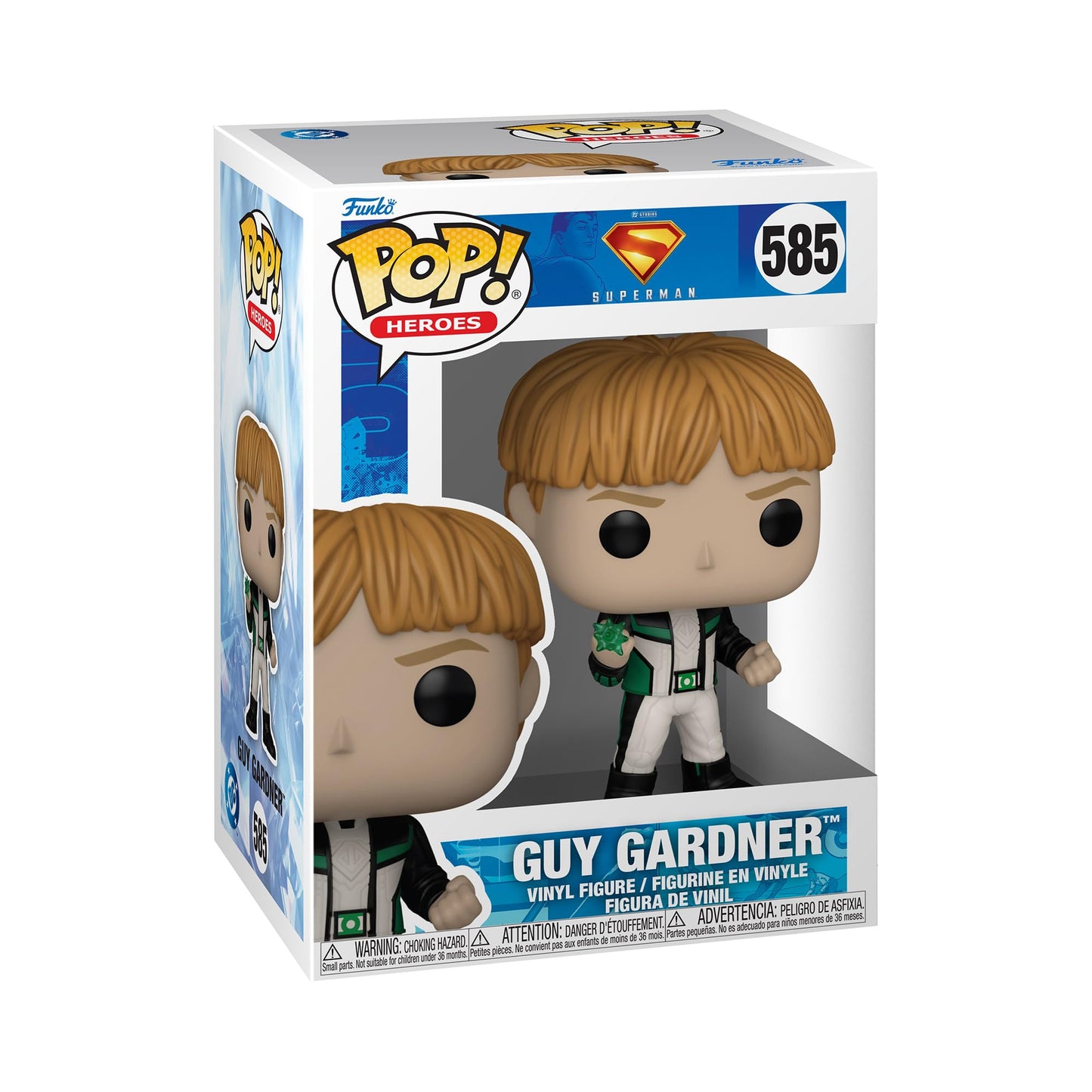 Funko Pop! Heroes: Superman 2025 – Guy Gardner Vinyl Figure | Official Collectible