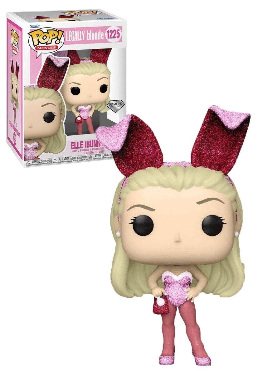 Funko POP! Movies: Legally Blonde Elle Woods Bunny Diamond Glitter – Exclusive #1225