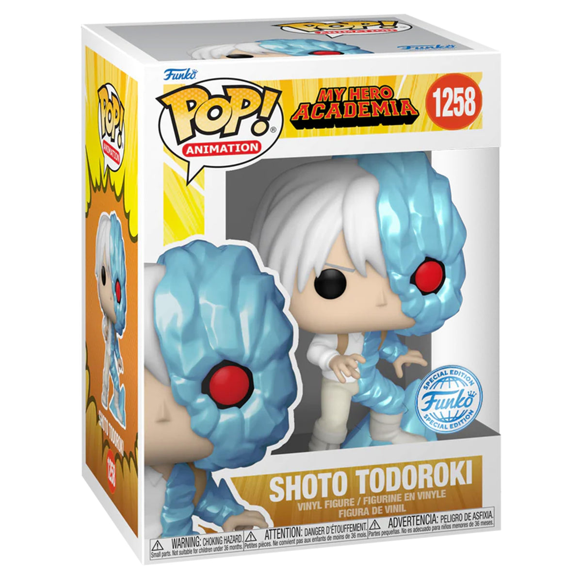 Funko Pop! Animation: My Hero Academia Ice Todoroki (First Appearance) Special Edition – 3.5-Inch Vinyl Figure