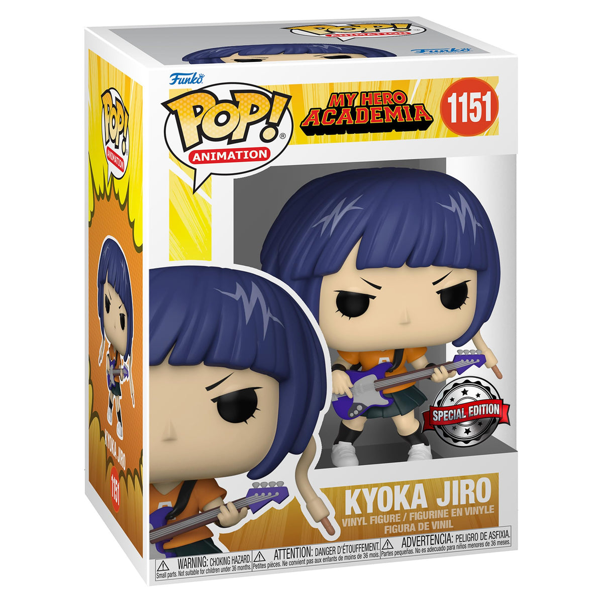 Funko POP! Kyoka Jiro (Guitar) – Special Edition Exclusive | My Hero Academia