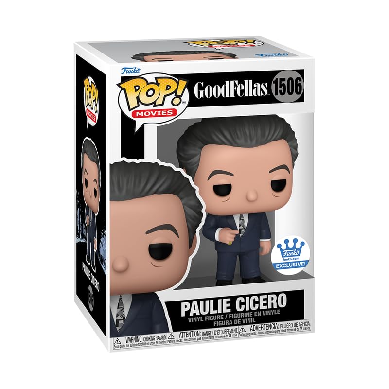 Funko Pop! Movies: Goodfellas Paulie Cicero Shop Exclusive – 4.12-Inch Collectible (76861)