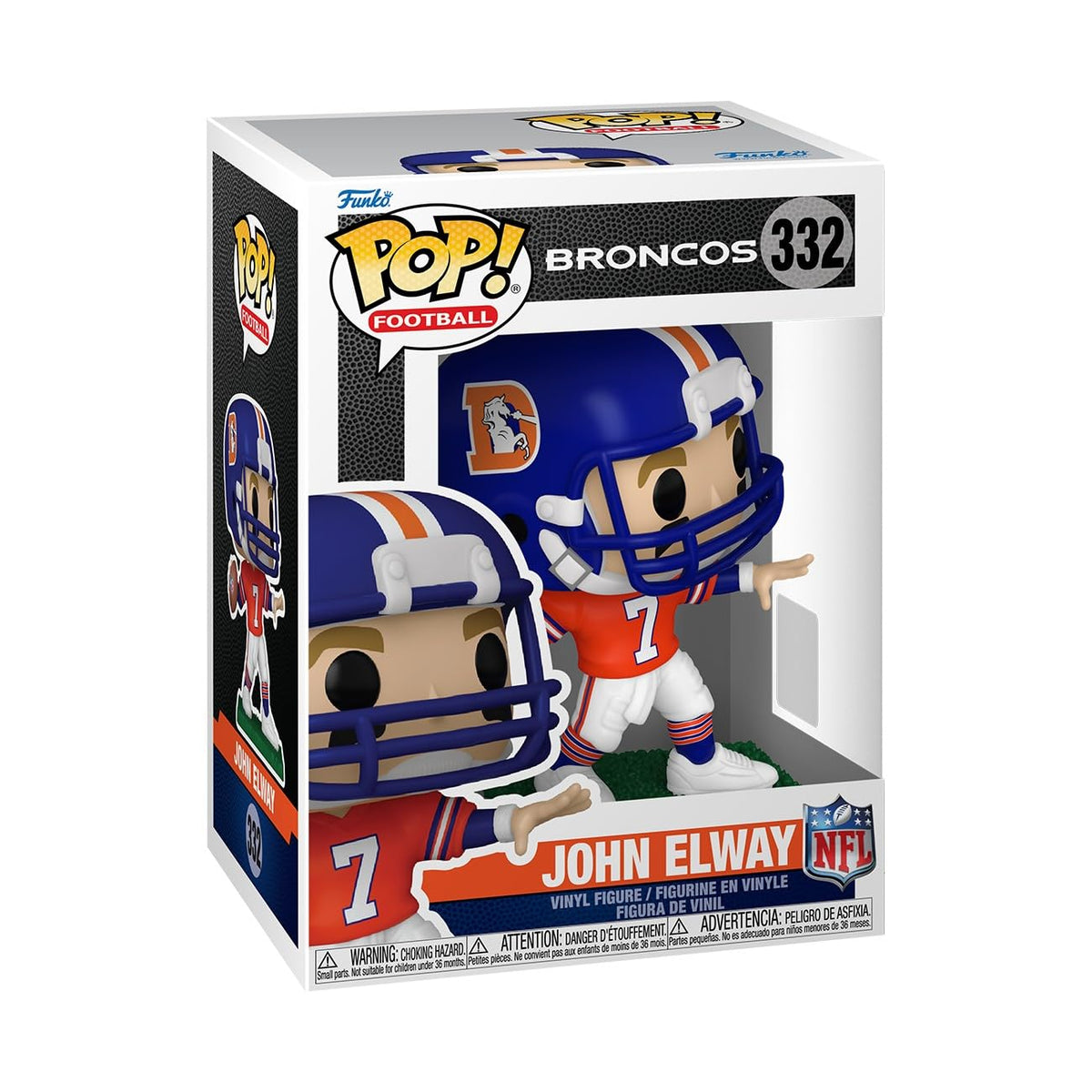 Funko Pop! NFL Legends John Elway – Broncos Vinyl Figure | Official Merchandise