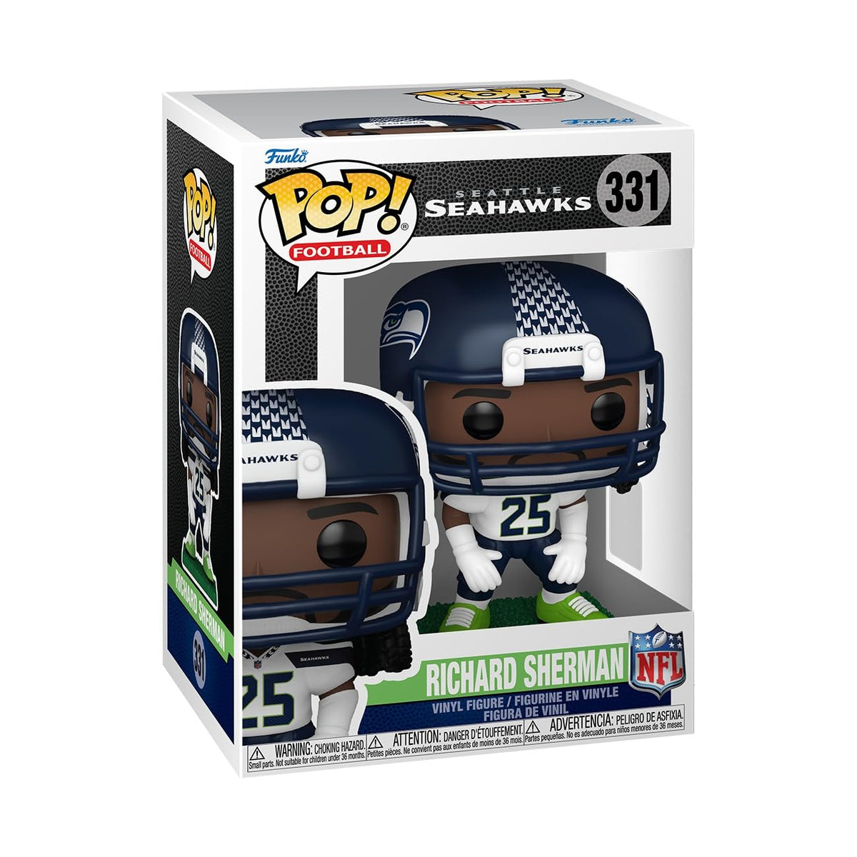 Funko Pop! NFL Legends Richard Sherman (Seahawks) Collectible Vinyl Figure