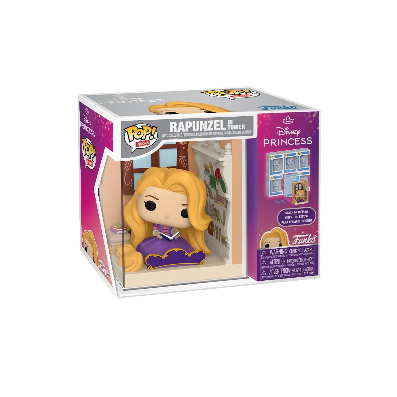 Funko Pop! Nooks: Rapunzel in Tower – Tangled Collectible Vinyl Figure