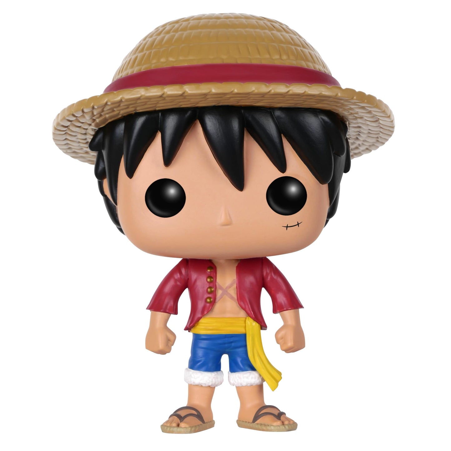 Funko POP Anime: One Piece Luffy Action Figure – 3.75-Inch Vinyl – Multicolor