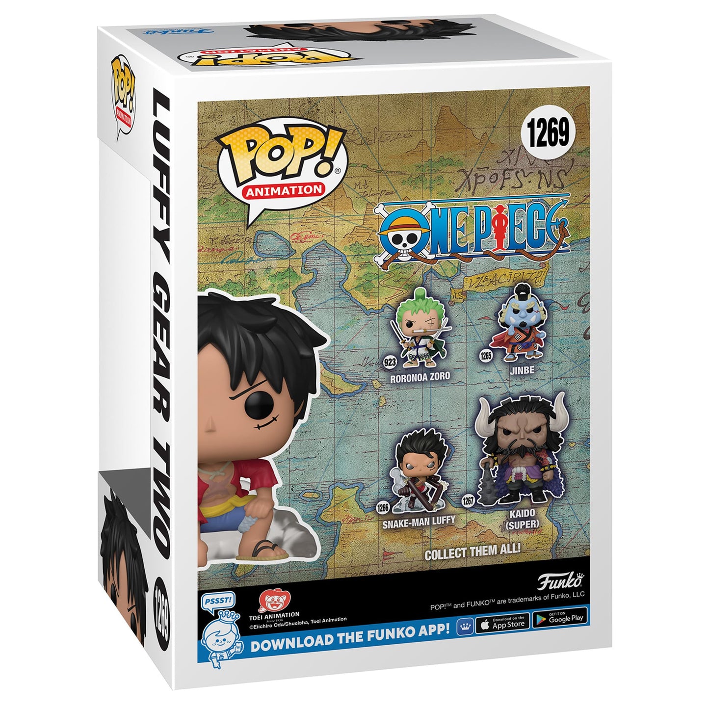 Funko POP! One Piece Luffy Gear Two Special Edition Vinyl Figure #1269 – Multicolor Exclusive | Common No Chase