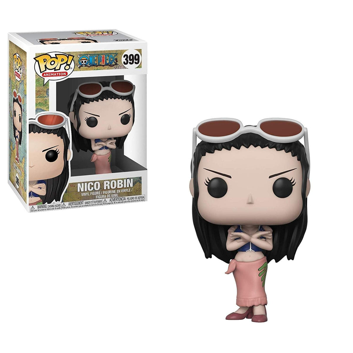 Funko Pop! Animation: One Piece Nico Robin Collectible Figure – 3.75-Inch Tall, Multicolor