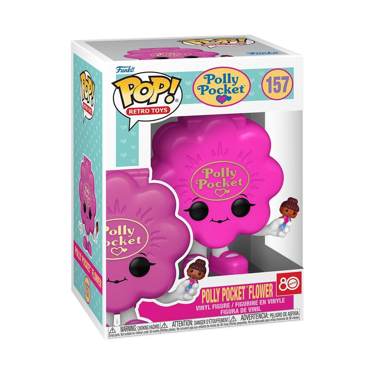 Funko Pop! Vinyl Polly Pocket Flower – 4-Inch Retro Collectible