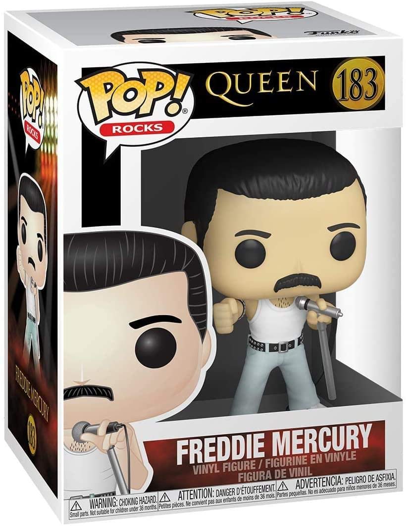 Funko POP! Queen Freddie Mercury Radio Gaga 1985 – 3.75-Inch Collectible Figure