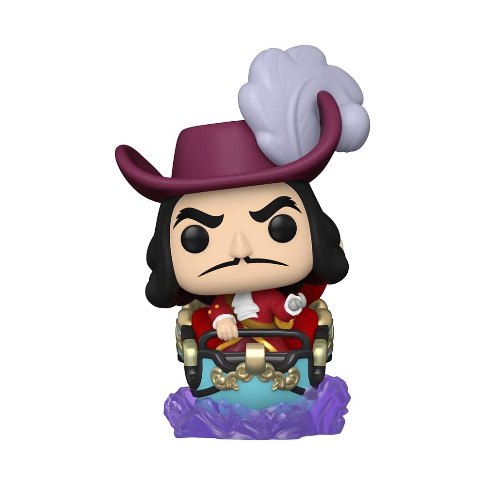 Funko POP Rides WDW50 Captain Hook at Peter Pan Flight Vinyl Figure 4.75in