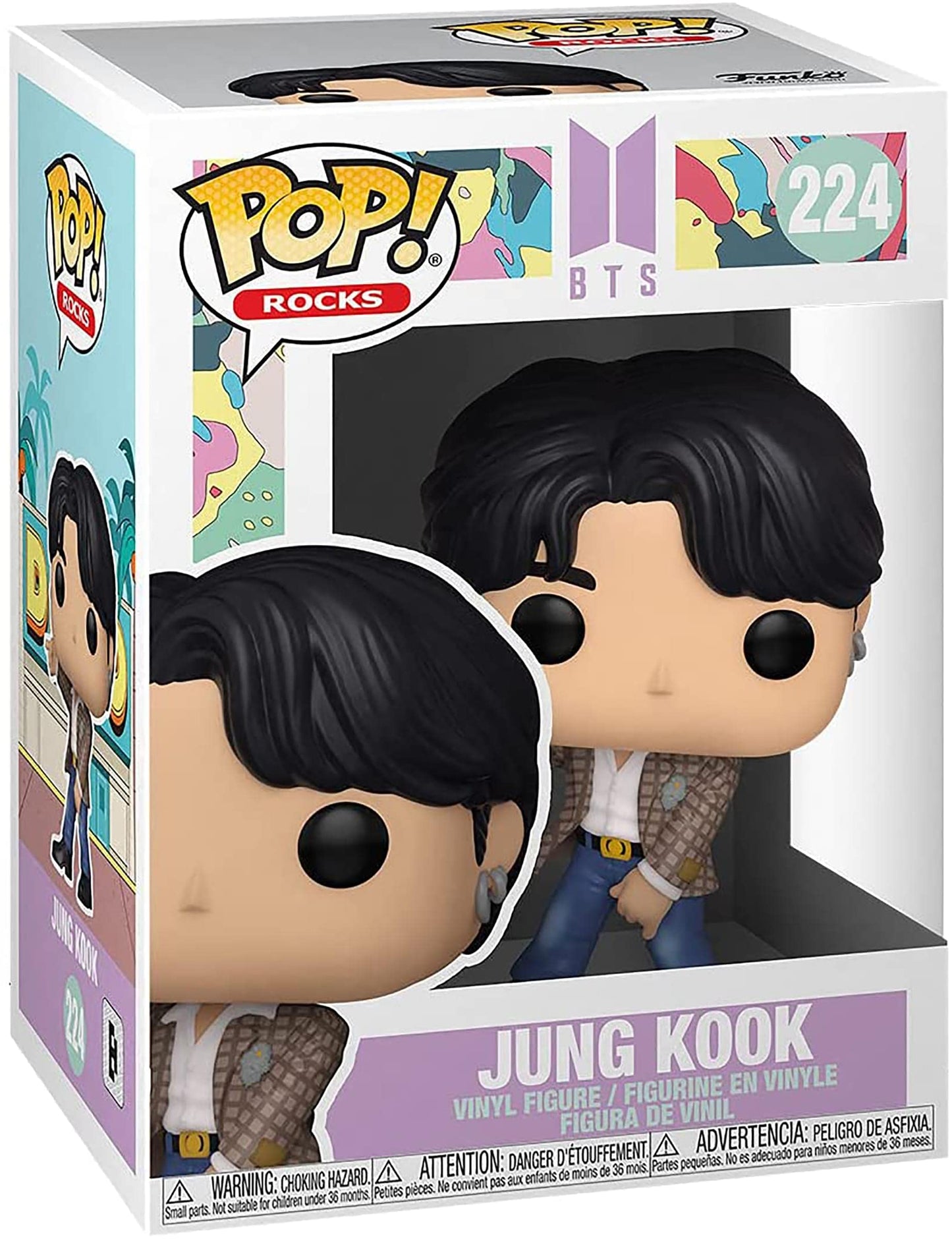 Funko POP Rocks BTS Dynamite - Jungkook Figure | Multicolor Collectible