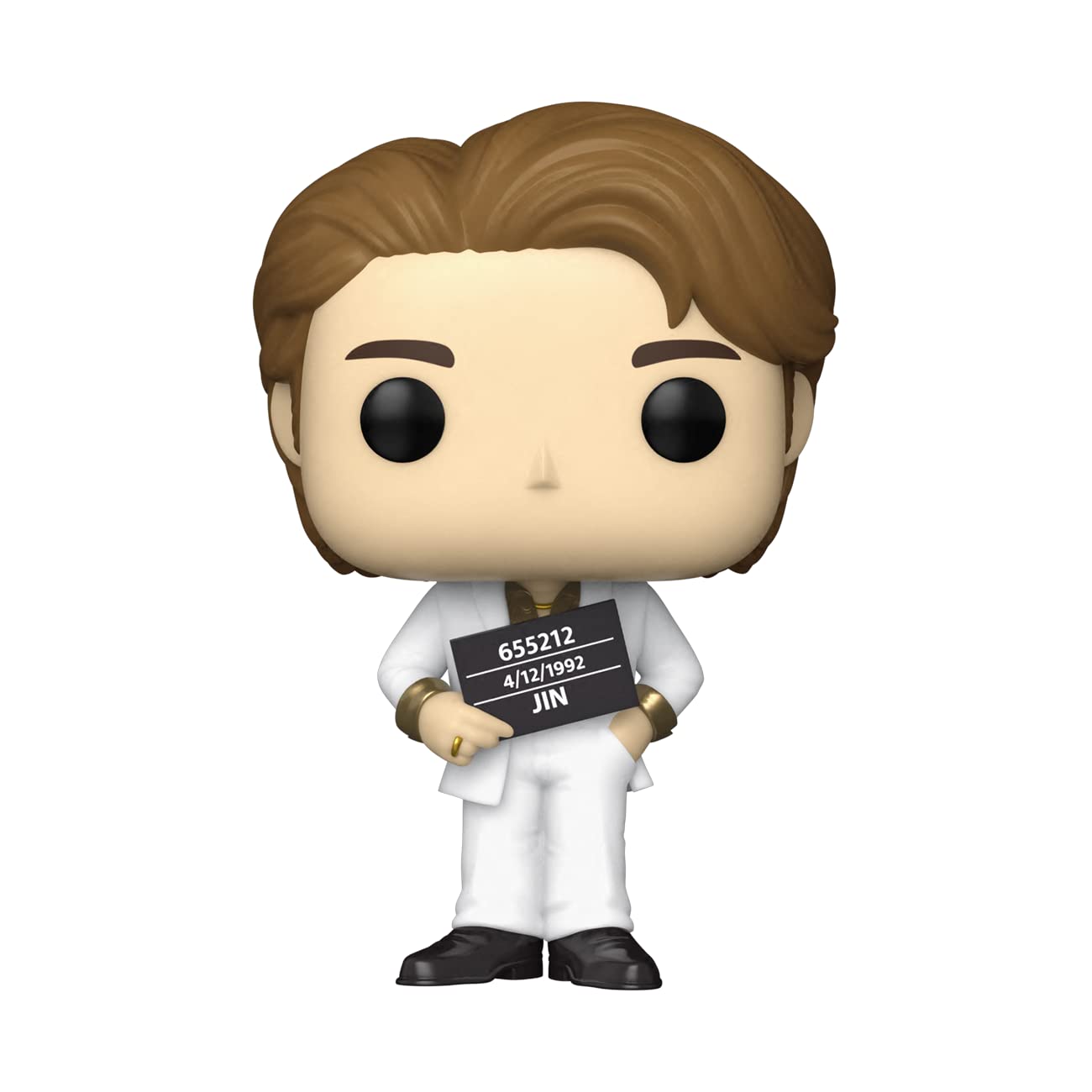 Funko Pop! Rocks: BTS - Jin Figure | 4-Inch Vinyl Collectible