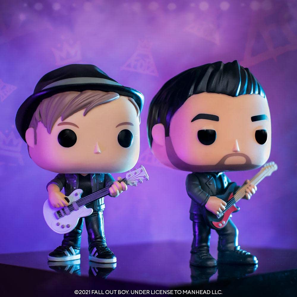 Funko POP Rocks: Fall Out Boy Pete Wentz Figure – Multicolor, 3.75in