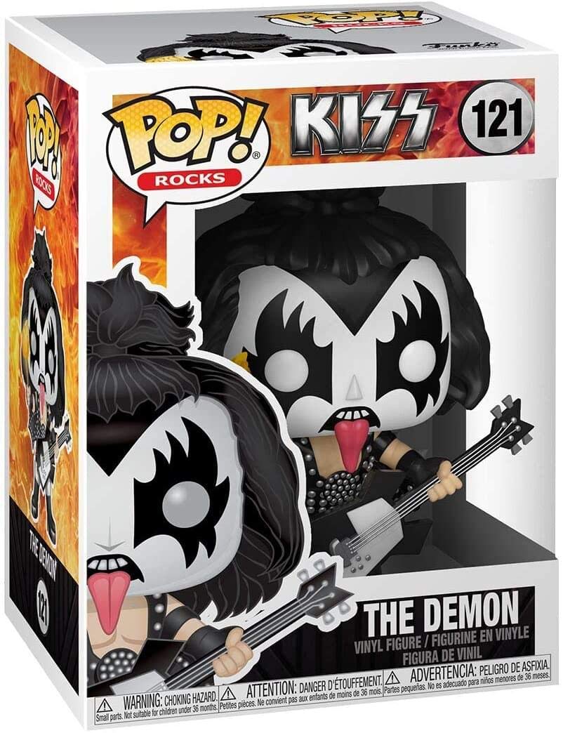 Funko Pop! Rocks Kiss – The Demon Vinyl Figure | Collectible Display