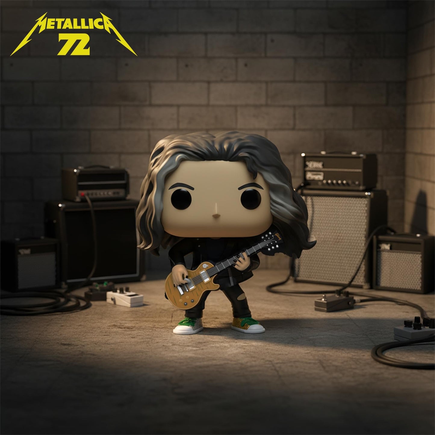 Funko Pop! Rocks: Metallica Kirk – 72 Seasons Collectible Vinyl Figure | Official Merchandise