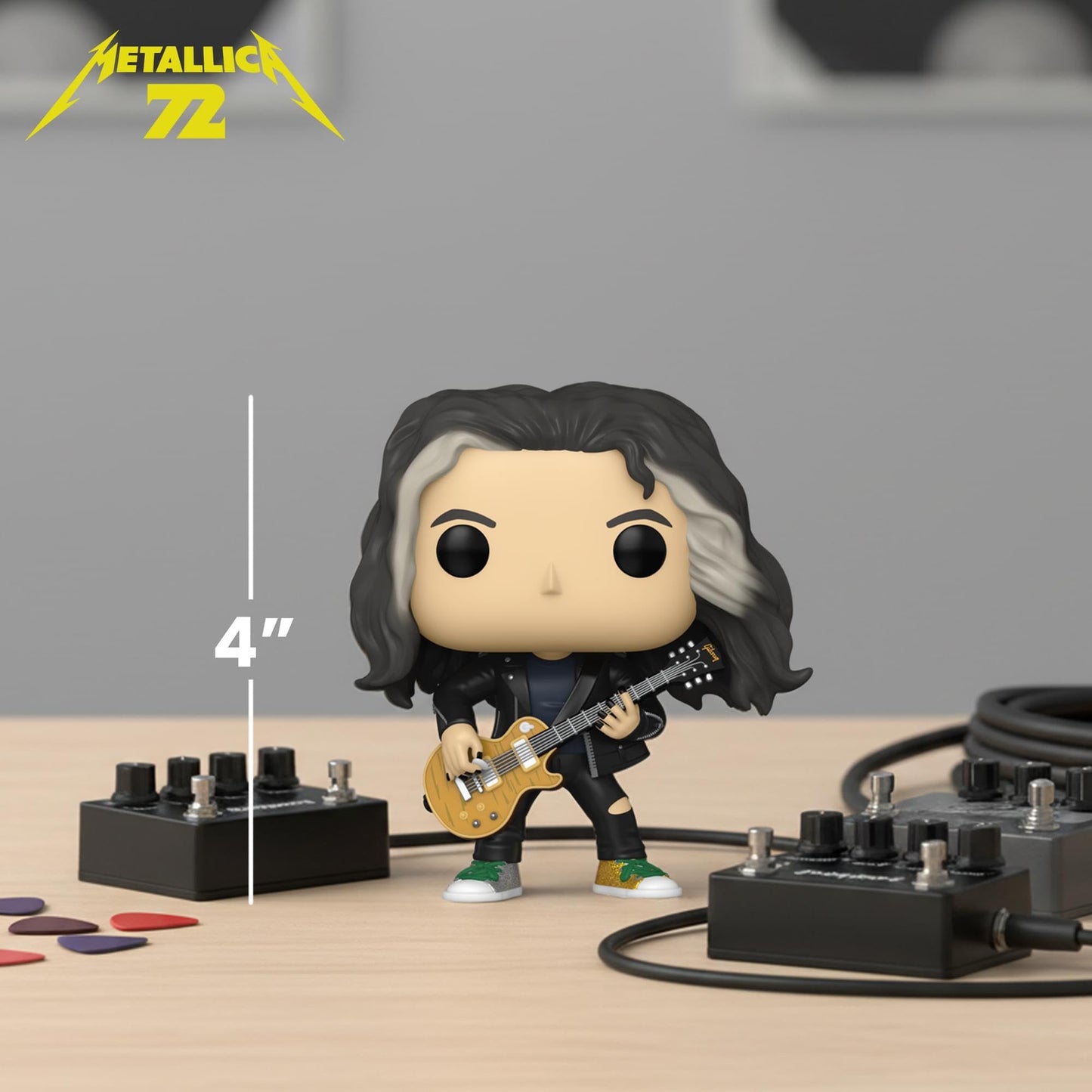 Funko Pop! Rocks: Metallica Kirk – 72 Seasons Collectible Vinyl Figure | Official Merchandise