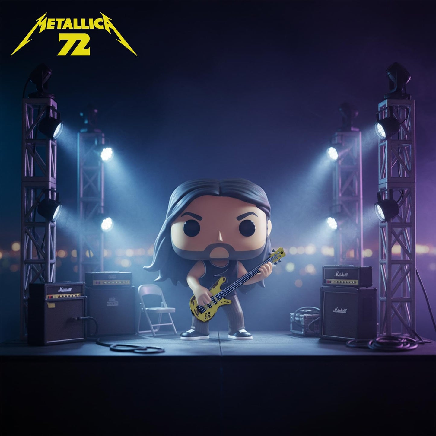 Funko Pop! Rocks: Metallica - Robert – 72 Seasons Vinyl Figure | Official Merchandise