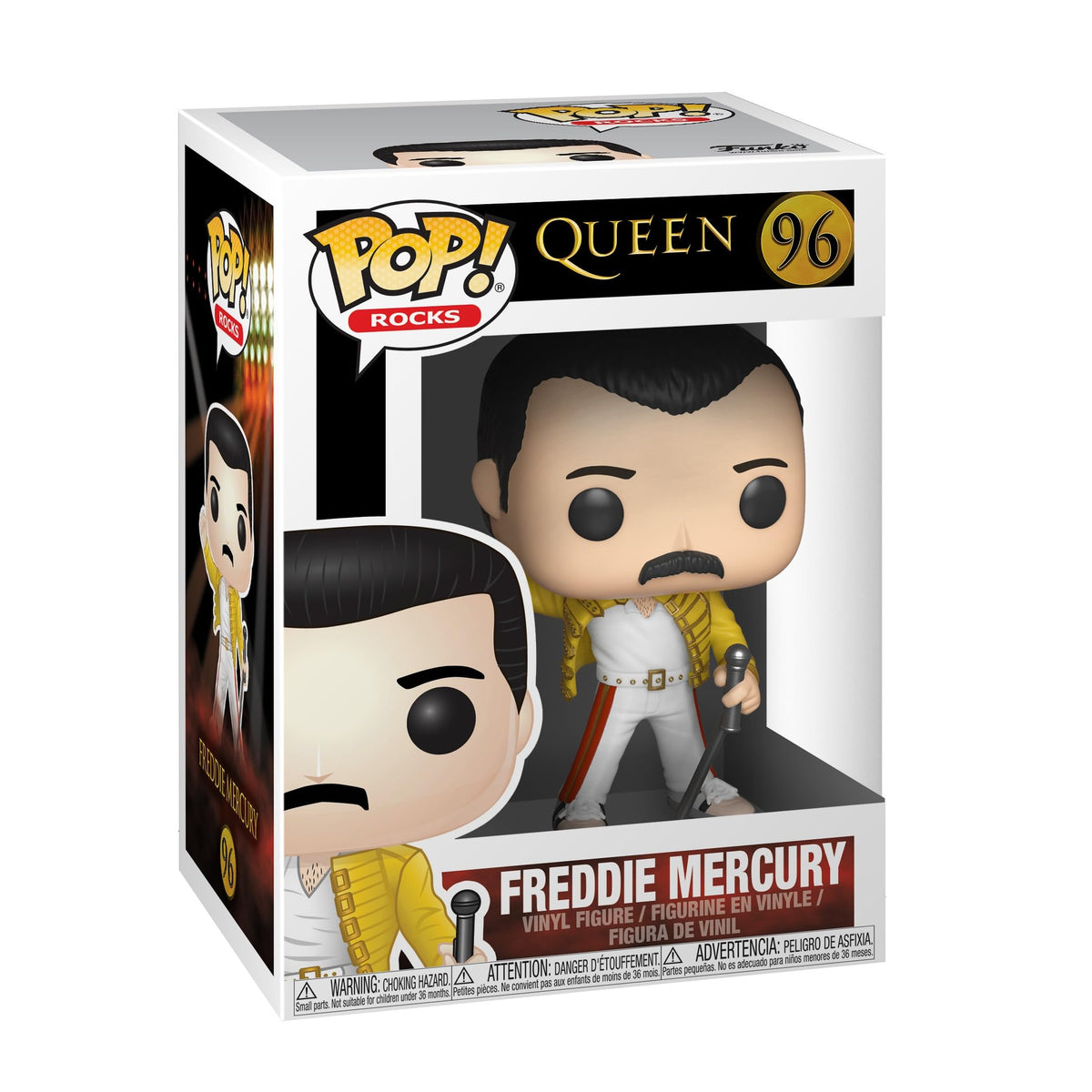 Funko Pop Rocks QueenFreddy Mercury Wembley 1986 – Multicolor Vinyl Figure
